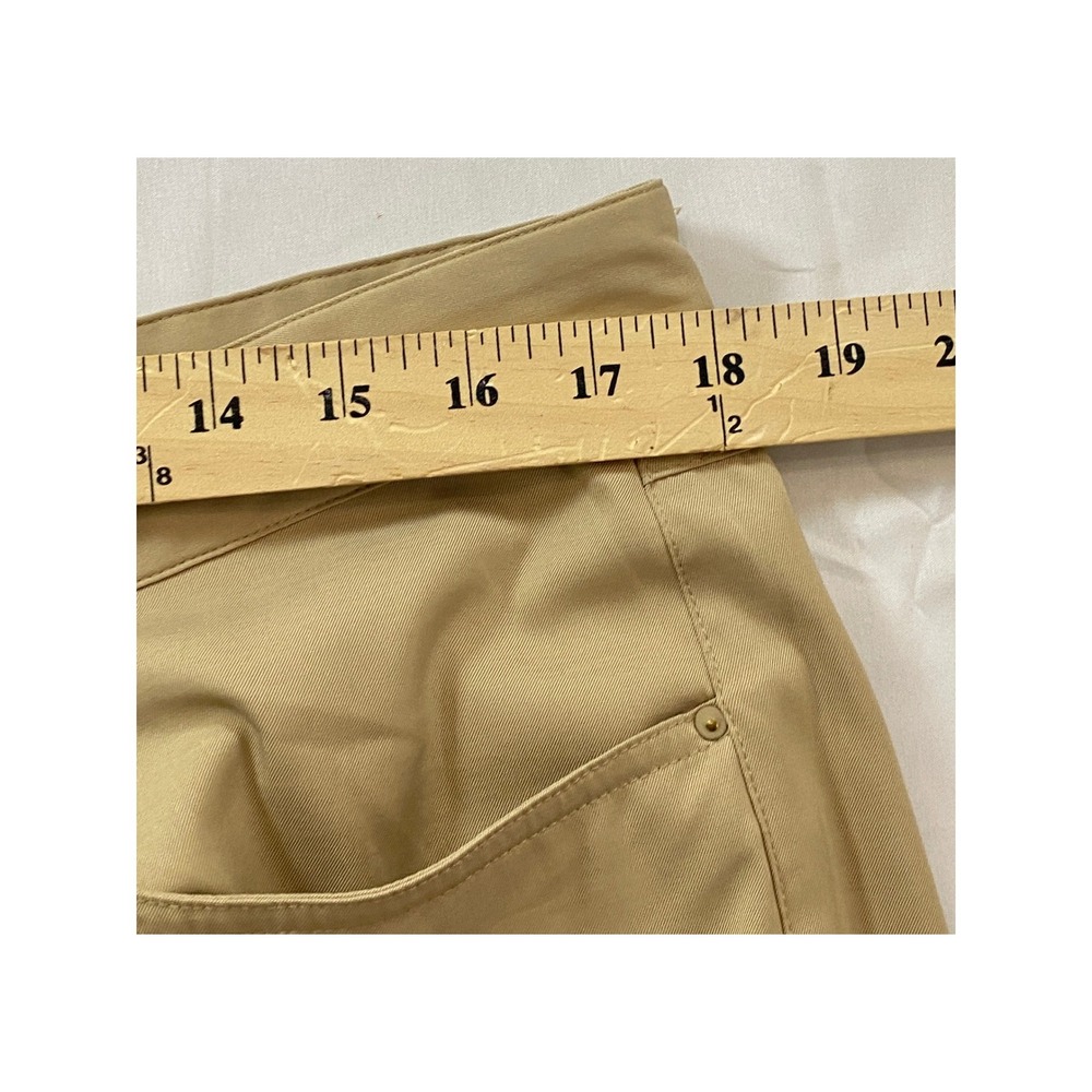 Brooks Brothers Mens 36x32 Performance 5-Pocket Pants Khaki Tan Stretch Straight - Picture 14 of 16